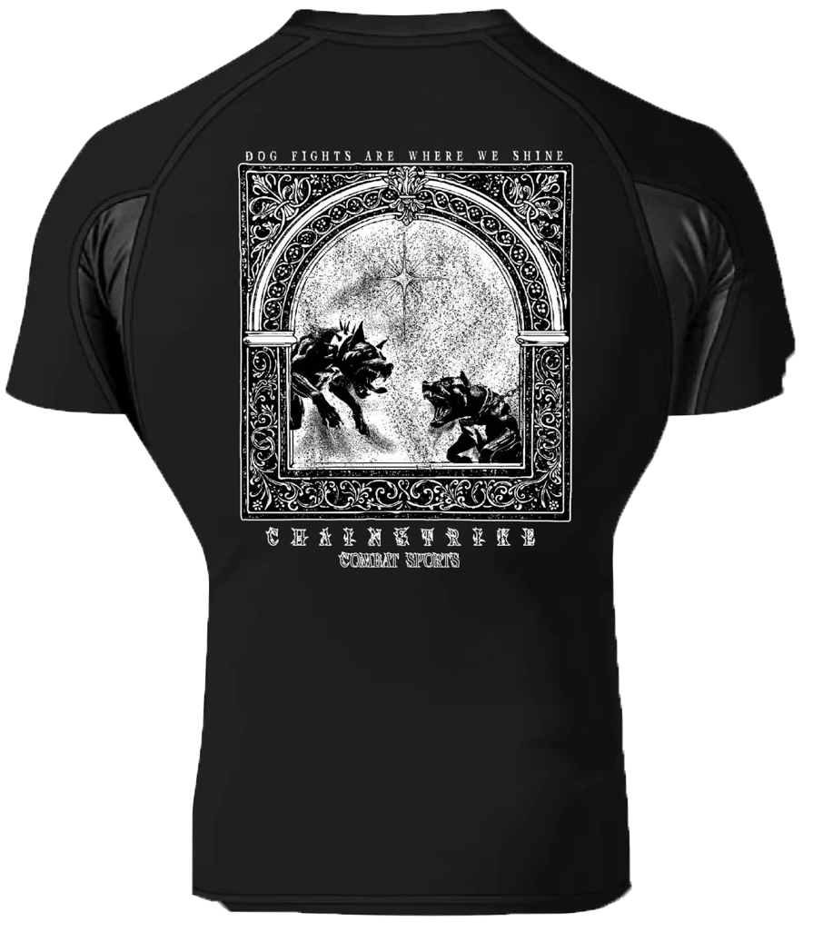 DOG FIGHTS RASH GUARD